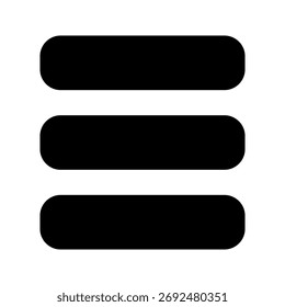Ilustración de diseño de símbolo de Vector de icono de menú