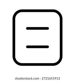 Ilustración de diseño de símbolo de Vector de icono de menú