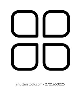Ilustración de diseño de símbolo de Vector de icono de menú