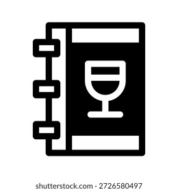 Ilustración de diseño de símbolo de Vector de icono de menú