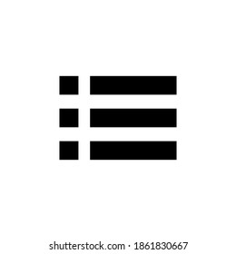 Menu Icon vector. web menu icon. hamburger menu symbol