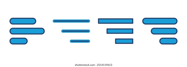 Menu Icon vector. web menu icon. hamburger menu symbol