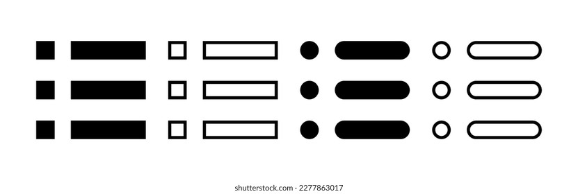 Menu Icon vector for web and mobile app. web menu sign and symbol. hamburger menu symbol