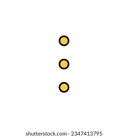 Menu Icon vector for web and mobile app. web menu sign and symbol. hamburger menu symbol