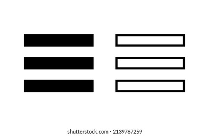 Menu icon vector. web menu sign and symbol. hamburger menu symbol