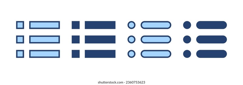 Menu icon vector. web menu sign and symbol. hamburger menu symbol