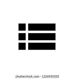 Menu Icon. web menu icon.