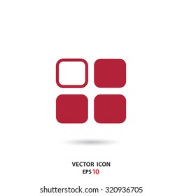 Menu icon for web and mobile
