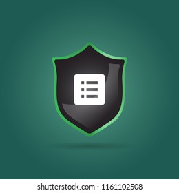 menu icon. web sign