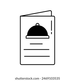 menu icon with white background vector stock illustration