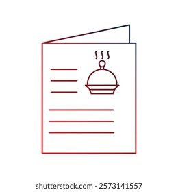 menu icon with white background vector stock illustration