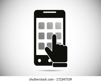 Menu Illustration - Smart Phone