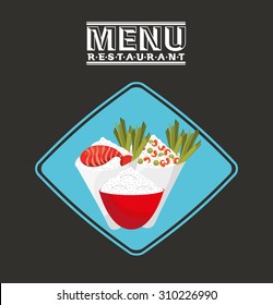 menu japanese design, vector illustration eps10 graphic 