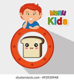 menu kids design