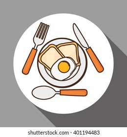 Menu Kids icon design, vector illustration, vector illustration