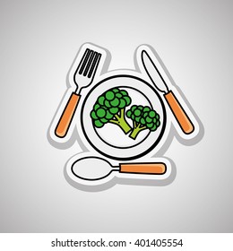 Menu Kids icon design, vector illustration, vector illustration