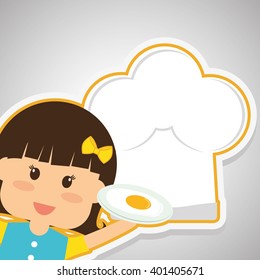Menu Kids icon design, vector illustration, vector illustration