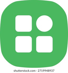 -Menü oder -Layoutsymbol Symbol der Benutzeroberfläche.