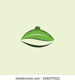 Menu Leaf Organic Creative Business Logo