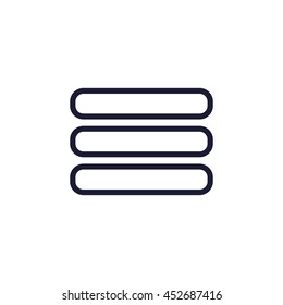 menu line icon