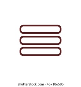 menu line icon