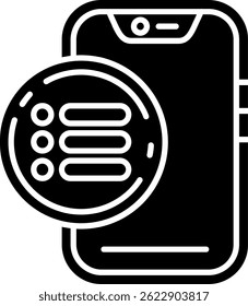 Diseño de icono de Vector de línea de menú