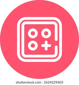 Menüzeile, Vektorsymbol, Entwurf