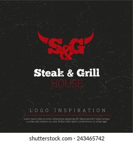 Menú, logo y fondo para el restaurante