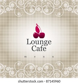 Menu lounge cafe