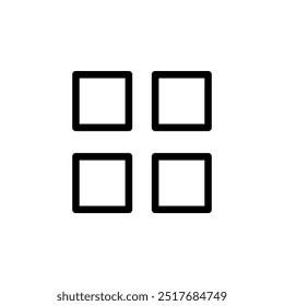 menu, navigation icon symbol vector template