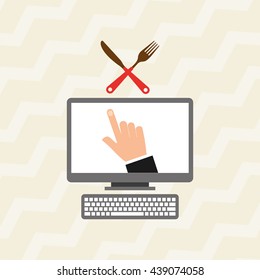 menu online design 