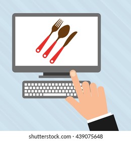 menu online design 