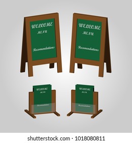 Menu Options, Restaurant accecories