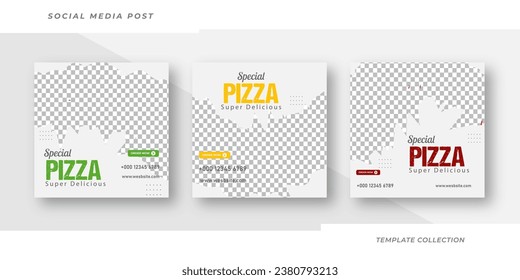 Menu pizza Template, Delicious Food promotion Restaurant Banner Social Media Post Menu Template, Delicious Food promotion Restaurant Banner 