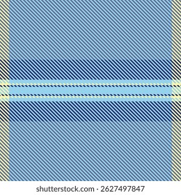 Menú patrón de tartán a cuadros, tela de colección de Vector sin costuras. Cubierta textura de fondo textil en paleta de colores azul y cian.