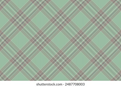 Menu plaid textile pattern, pretty background check seamless. Setting tartan fabric texture vector in pastel and light colors palette.