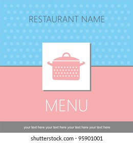 Menu with pot