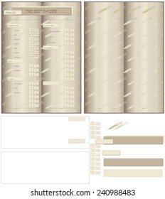 Menu Or Price List Template