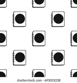 Menu of pub icon in black style isolated on white background. Pub symbol stock vector illustration.