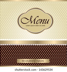 Menu for restaurant