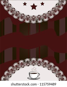 Menu for restaurant, cafe, bar, coffeehouse