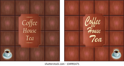 Menu for restaurant, cafe, bar, coffeehouse