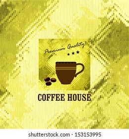 Menu for restaurant, cafe, bar, coffeehouse / Template Coffee shop menu 