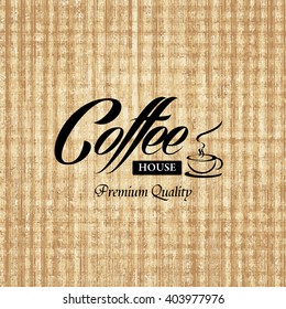 Menu for restaurant, cafe, bar, coffeehouse / Template Coffee shop menu