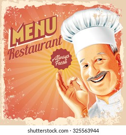 restaurante a la carta retro
