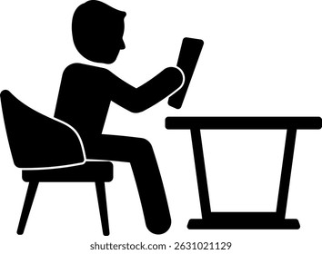 menu restaurant coffee order hotel service read chair 9904