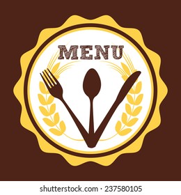 menu restaurant design