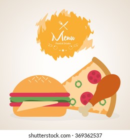 Menu and restaurant design 