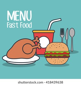 menu restaurant design 