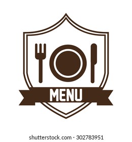 menu restaurant design, vector illustration eps10 graphic 